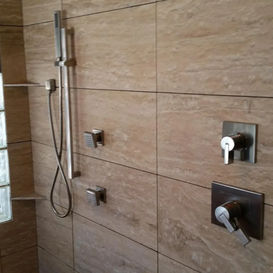 Shower fixture installation for Water Heater Replacement in Appleton